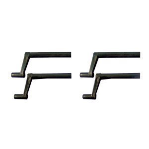 Strybuc 771C4BLK Carded Plastic Crank, (Pack of 4)