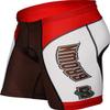 Adrenaline Promotions NCAA Brown Men's Cycling Shorts, White, Small view 1