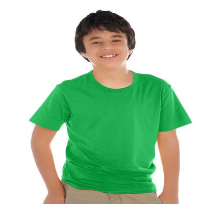 Kavio! Youth Crew Neck Short Sleeve Tee (Same YJP0495) Kelly Green XS