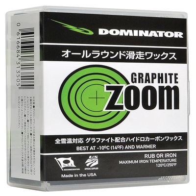 Dominator Wax Zoom Thermoactive Graphite Wax One Color, 100 gram