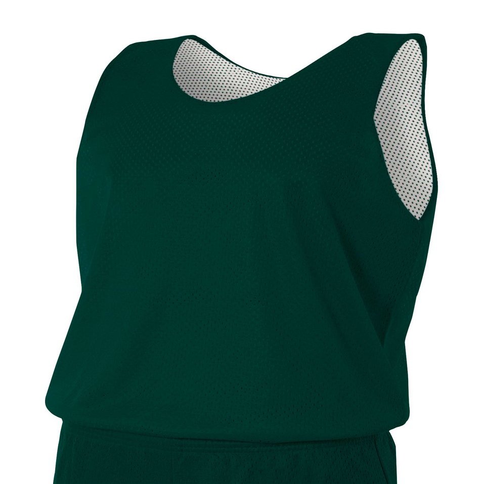 A4 N2206-NVW Reversible Mesh Tank Top, X-Large, Navy/White
