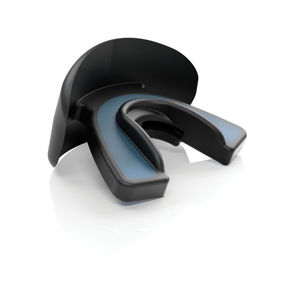 Shock Doctor Convertible Low Profile Lip Guard, Black