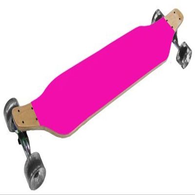 TGM Skateboards Drop Down Longboard Pink with 70mm Wheels and 180mm Trucks