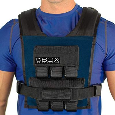 30 Lb. BOX Weighted Vest (Navy)