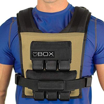 30 Lb. BOX Weighted Vest (Coyote Tan)