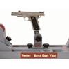 Tipton 1911 Mag Well Vise Block with 180 Degree Rotation Solvent Resistant Polymer for Pistol Cleaning and Maintenance, Gray view 3