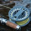 Redington Zero Fly Fishing Reel, Lightweight Design for Trout, Clicker Drag System, Burgundy, 4/5 view 4