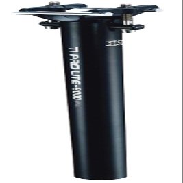 KCNC Bicycle Lightweight Seat Pillar Seatpost TI Pro Light Black 15.6 x 15.7 inches (31.6 x 400 mm)