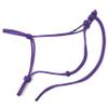 Knotty Girlz 2 Knot Rope Horse Halter (Purple, Yearling) view 1