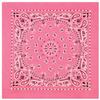 Rothco Trainmen Paisley Bandana - Versatile Square Cloth for Every Occasion  22 inch x 22 inch - Pink view 1