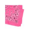 Rothco Trainmen Paisley Bandana - Versatile Square Cloth for Every Occasion  22 inch x 22 inch - Pink view 2