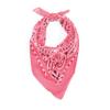 Rothco Trainmen Paisley Bandana - Versatile Square Cloth for Every Occasion  22 inch x 22 inch - Pink view 4