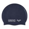 Arena Classic Junior Silicone Unisex Swim Cap for Girls and Boys Comfortable Durable Kids Pool Bathing Cap, One Size, Denim/Silver view 1