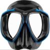Cressi Focus 2-Lens Masks, Black/Blue view 2