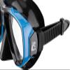 Cressi Focus 2-Lens Masks, Black/Blue view 4
