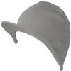 TOP HEADWEAR Winter Beanie Hat with Visor Brim Warm Knit Cuffless Beanie Cap, Grey view 2