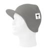 TOP HEADWEAR Winter Beanie Hat with Visor Brim Warm Knit Cuffless Beanie Cap, Grey view 3