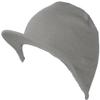 TOP HEADWEAR Winter Beanie Hat with Visor Brim Warm Knit Cuffless Beanie Cap, Grey view 4