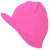 TOP HEADWEAR Winter Beanie Hat with Visor Brim Warm Knit Cuffless Beanie Cap, Hot Pink view 1