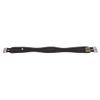 Kerbl Unisex's 321056 Curved Saddlegirth-Black, 120 cm view 1