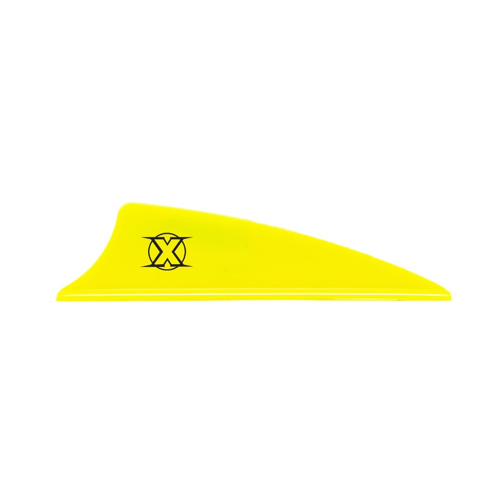 Bohning X Vane, 1.75" FITA, 3D, Target Vane, Neon Yellow, 36pk
