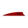 Bohning X Vane, 2.25" Hunting, 3D, Target Vane, Red, 36pk view 2