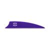 Bohning X Vane, 2.25" Hunting, 3D, Target Vane, Purple, 36pk view 1