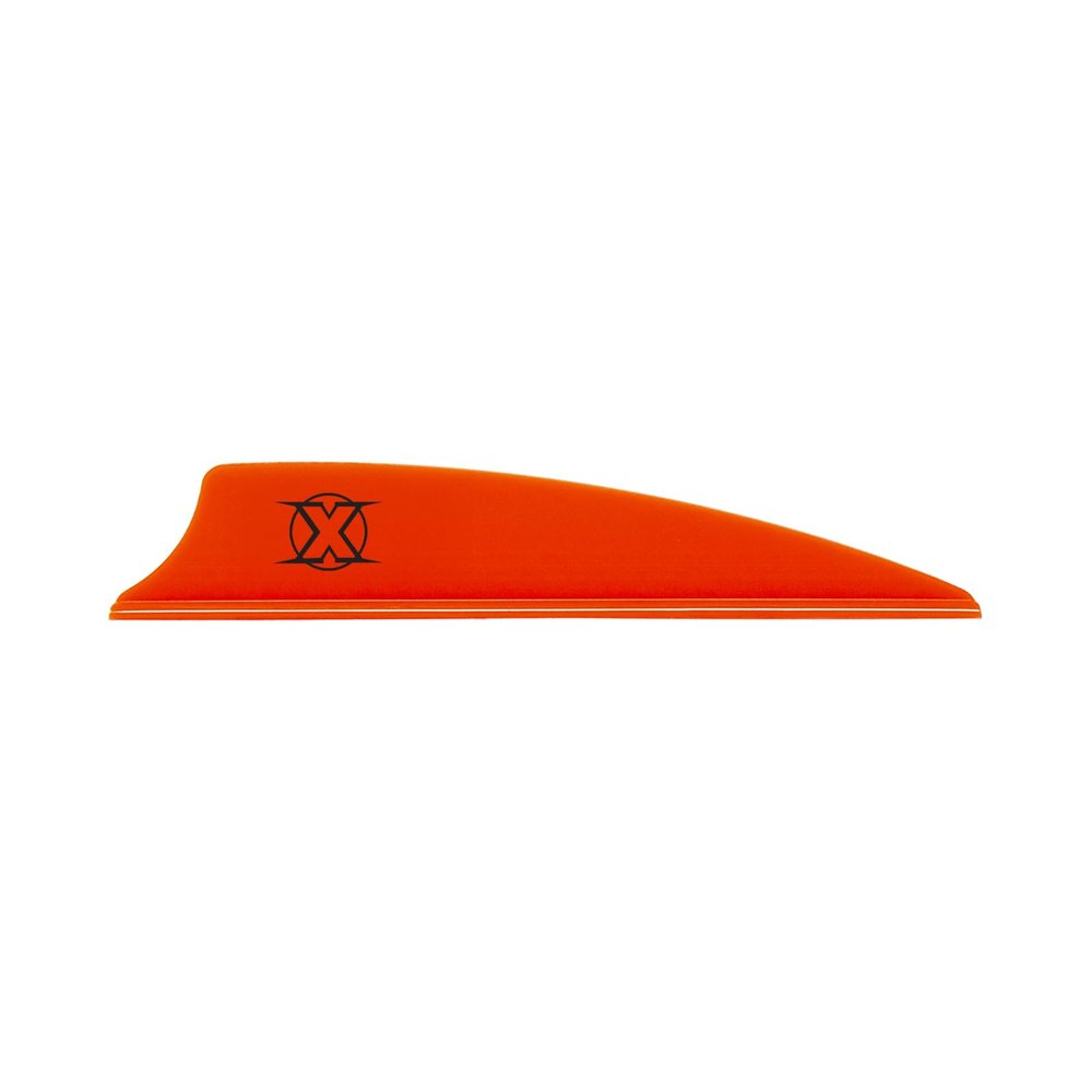 Bohning 2.25-Inch Shield Cut X-Vanes (36-Pack), Neon Red
