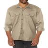 Dickies Men's Long Sleeve Work Shirt, Desert Sand, Large view 1
