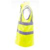 Yoko Mens Workwear Hi-Vis Reversible Fleece Vest/Jacket (S) (Hi Vis Orange) view 4