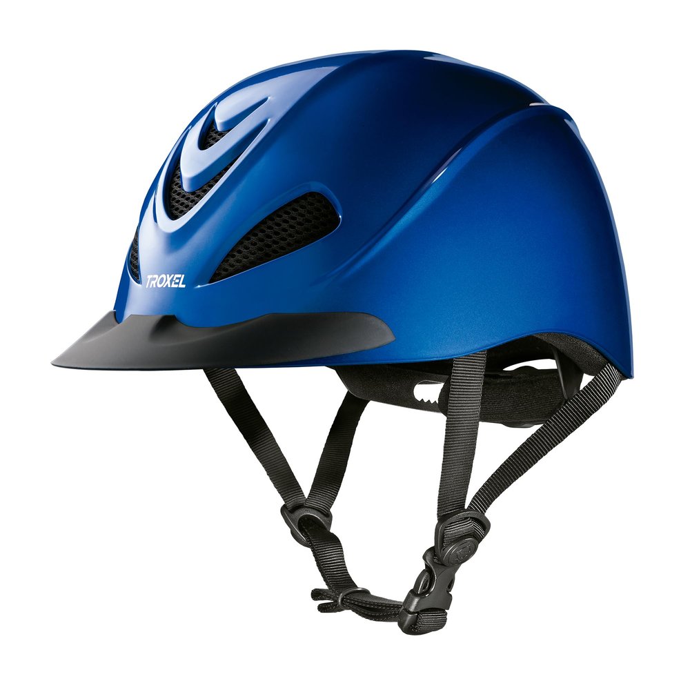 Troxel Liberty Ultralight Horse Riding Helmet, Low-Profile Adjustable Design, Safety Horseback Riding Gear, Small (6-5/8-7), Cobalt