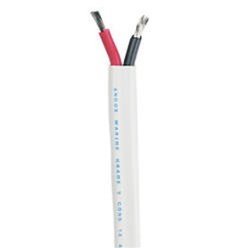 Ancor Standard Duplex Cable - Flat 14/2 Awg - 2 X 2mm Red/Black - 250'