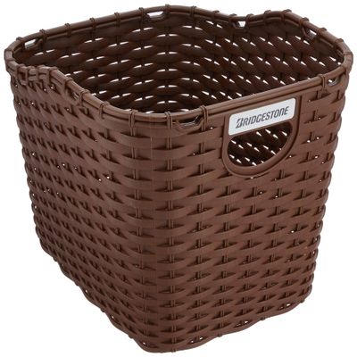 Bridgestone RBK-MCT F761924DC Marchette Basket for Rear Use, Dark Brown