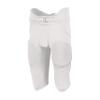 Russell Athletic Integrated 7-Piece Pad Football Pant, White, M view 1