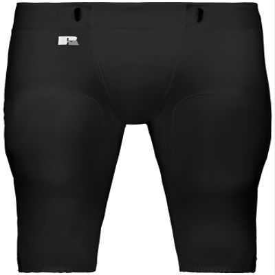 Russell Athletic Mens Practice Football Pant - Durable Gear and Practice Pants for Athletes, Perfect for Team Training 1O Black