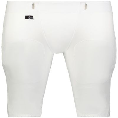 Russell Athletic Mens Practice Football Pant - Durable Gear and Practice Pants for Athletes, Perfect for Team Training G8 White