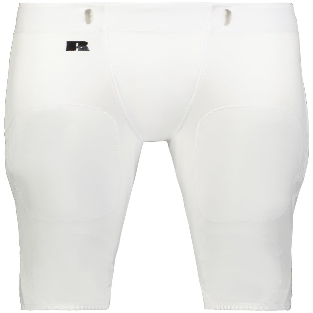 Russell Athletic Mens Practice Football Pant - Durable Gear and Practice Pants for Athletes, Perfect for Team Training G8 White