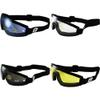 Birdz Eyewear Wing Series Goggles (Clear, Blue, Yellow, Smoke Lens) - Set of 4 view 2