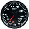 Autometer Spek-Pro Gauge Vac/Boost 2 1/16in 30Inhg-30psi Stepper Motor W/Peak & Warn Black/Black view 2
