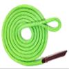 Knotty Girlz Double Braid Lead Rope with Eye Splice Loop, 12-14FT Lengths (Neon Green, 14 ft.) view 1