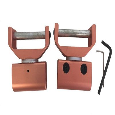 AJ Tack Swivel and Lock Stirrup Turner Copper Brown / 2.5"