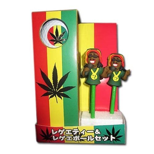 Hokshin Kogei TB0017 Golf Prizes, Reggae Balls, Set of 3 Balls