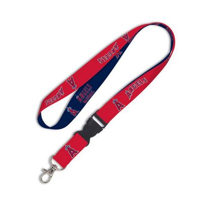 MLB Angels Lanyard with Detachable Buckle, 1"