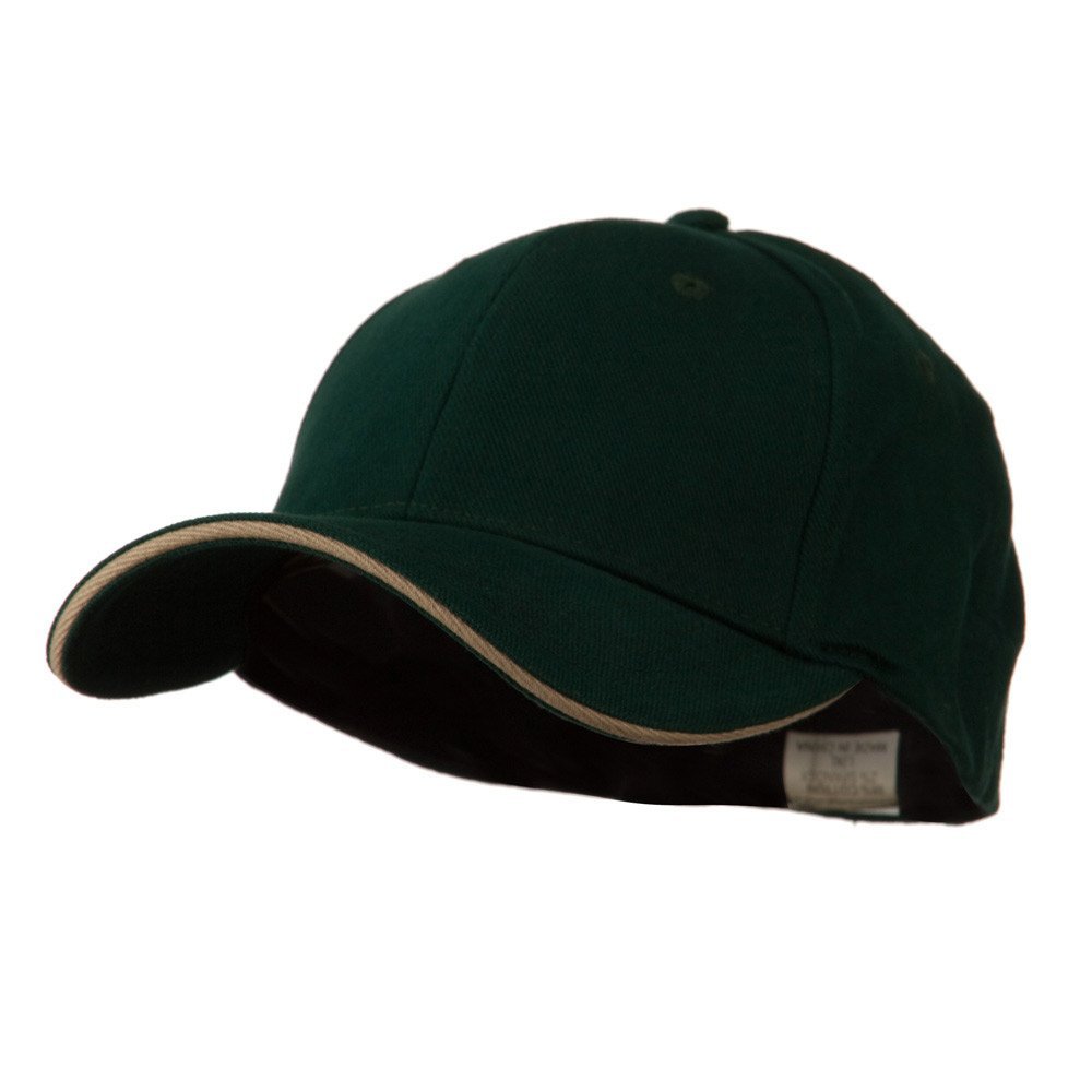 Cameo Heavy Weight Fitted Cap - Forest Khaki L-XL