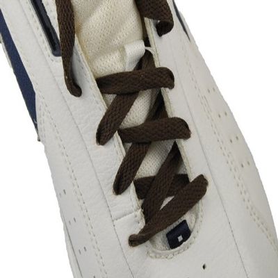 Made in Korea Flat Shoelaces For Boots And Shoes - 45 inch, Brown