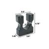 ADER Sporting Goods Add On Weight 2.5 Lbs or 5 Lbs to Choose from. (Three of 2.5 Lbs) view 3