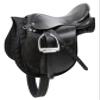 Kerbl Haflinger Saddle Set, Black view 1