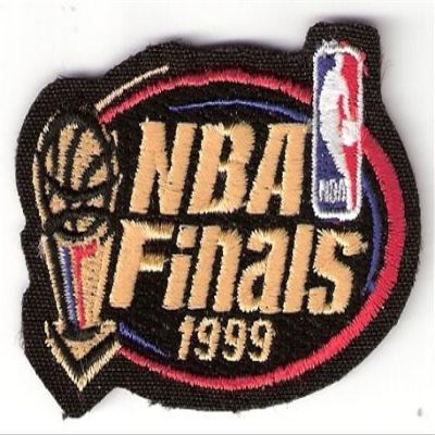 1999 Basketball Finals Jersey Patch San Antonio Spurs New York Knicks