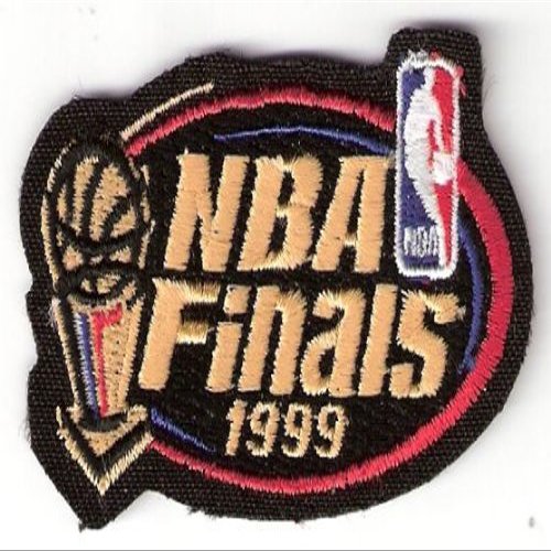 1999 Basketball Finals Jersey Patch San Antonio Spurs New York Knicks