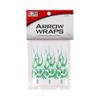 Bohning Archery Club Green & White Flame HD Standard Arrow Wrap, 12pk view 2